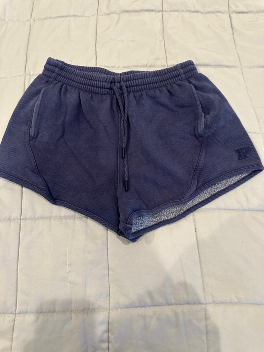 PINK Victoria's Secret Navy Athletic Fleece Shorts